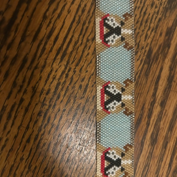 Beaded Dog Pattern Bracelet - Picture 1 of 1